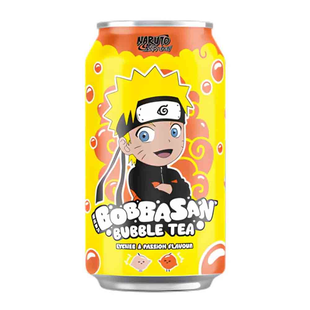 Naruto Bubble Tea Lychee Passion Fruit - 320ml