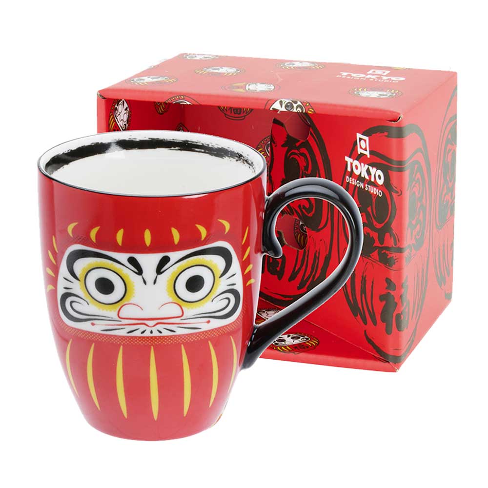 Tokyo Design Studio Daruma Face Tazza Giftbox