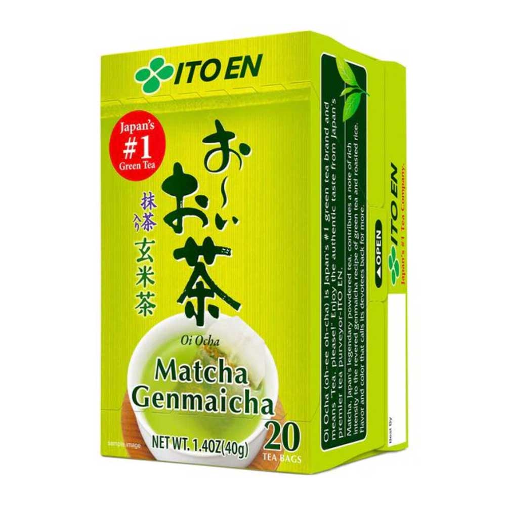 Ito En Tè Matcha Genmaicha in Bustine - 40g