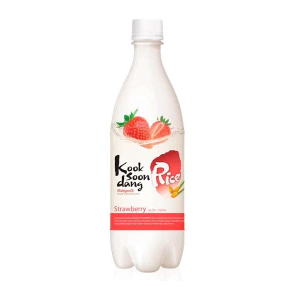 Makgeolli Coreano Fragola vol. 3% - 750ml
