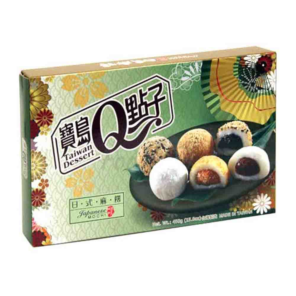 Mixed Mochi (Red Beans, Peanuts, Sesame) - 450g