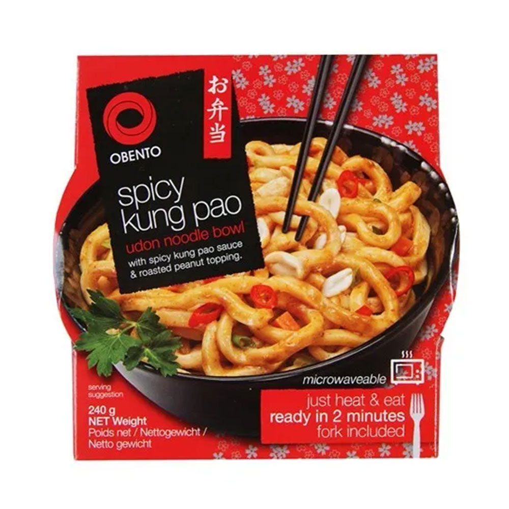 Obento Udon Istantaneo Kung Pao Piccante - 240g
