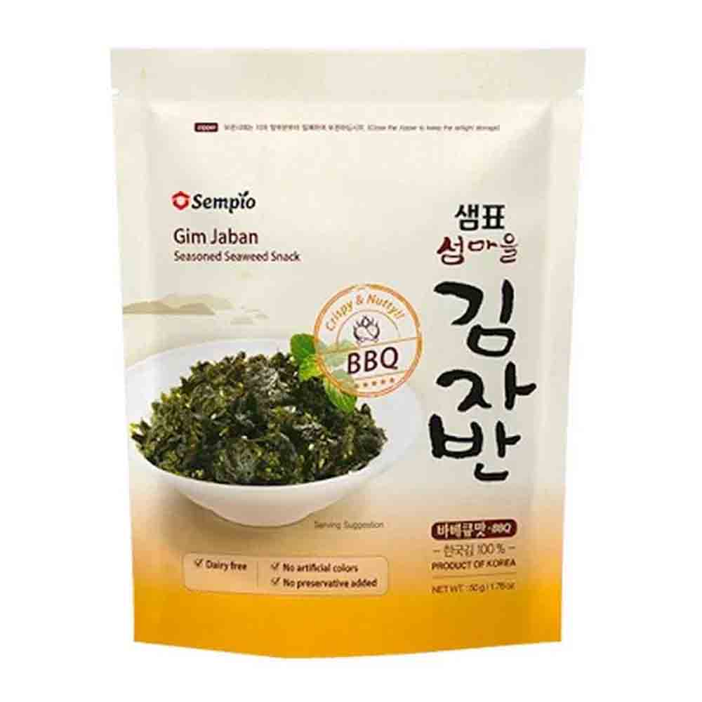 Sempio Snack Alghe Gim Jaban BBQ - 50g