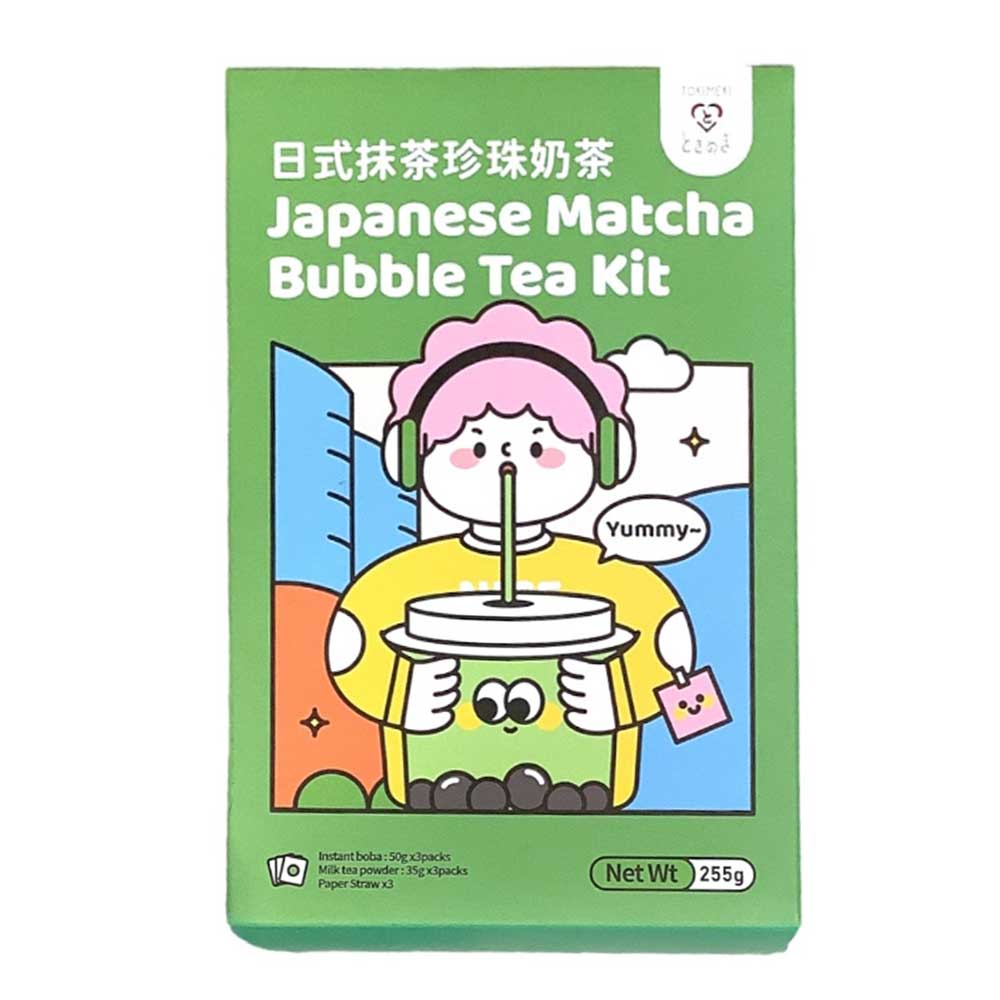 Tokimeki Kit per Matcha Bubble Tea - 255g