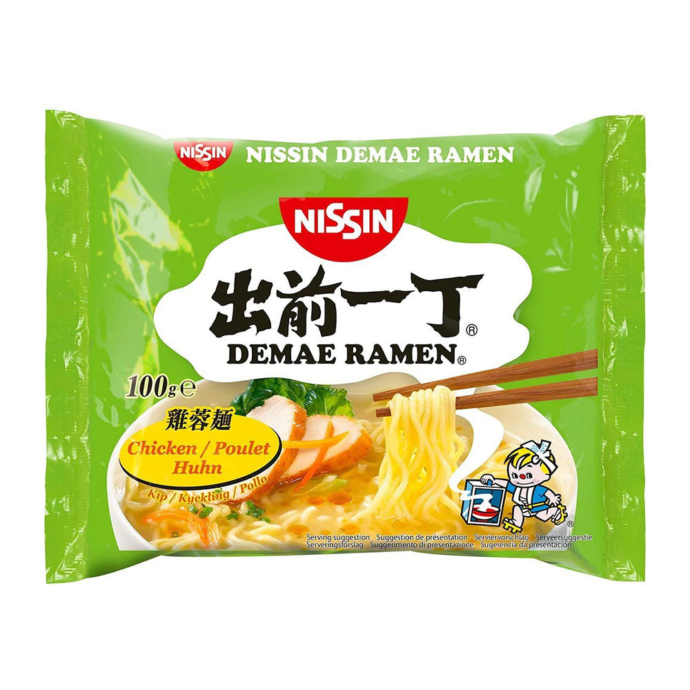 Nissin noodles instantaneo al pollo - 100g - Oishii Planet