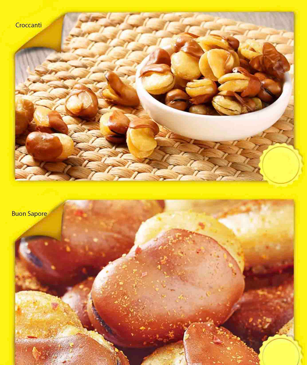 Snack di Fava Tostata gusto Barbeque - 86g