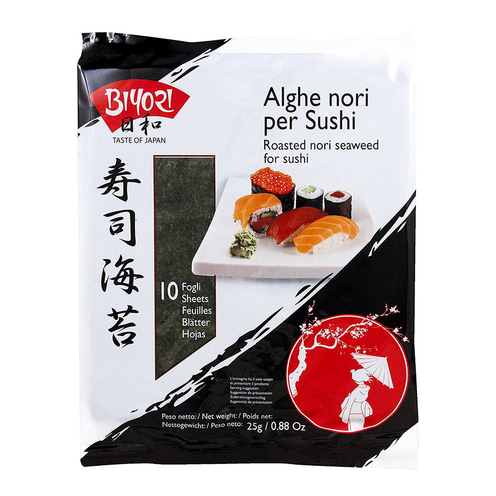 Alghe Nori per Sushi - 10 Fogli