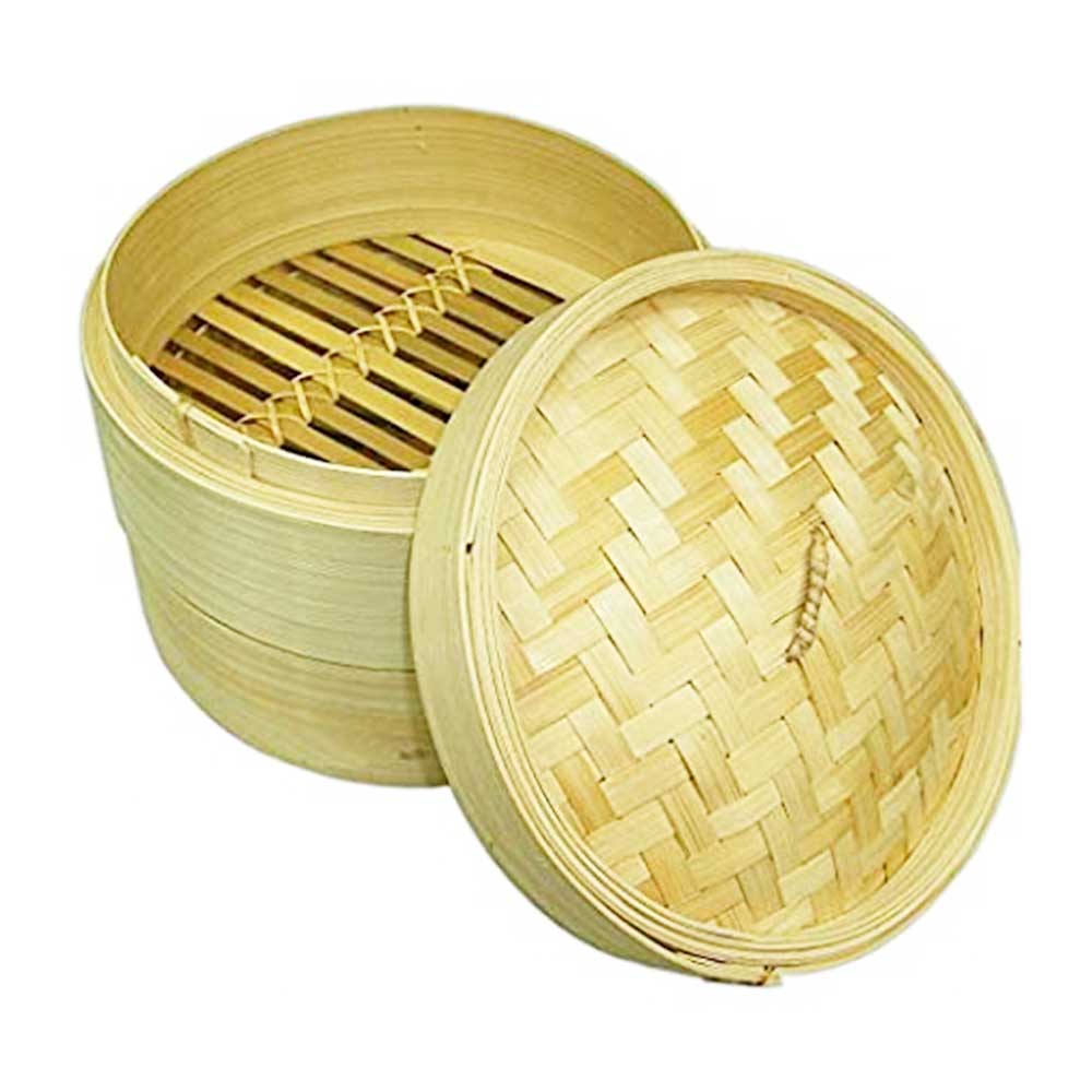 Cestelli di bambù 3 livelli, a partire da 15cm