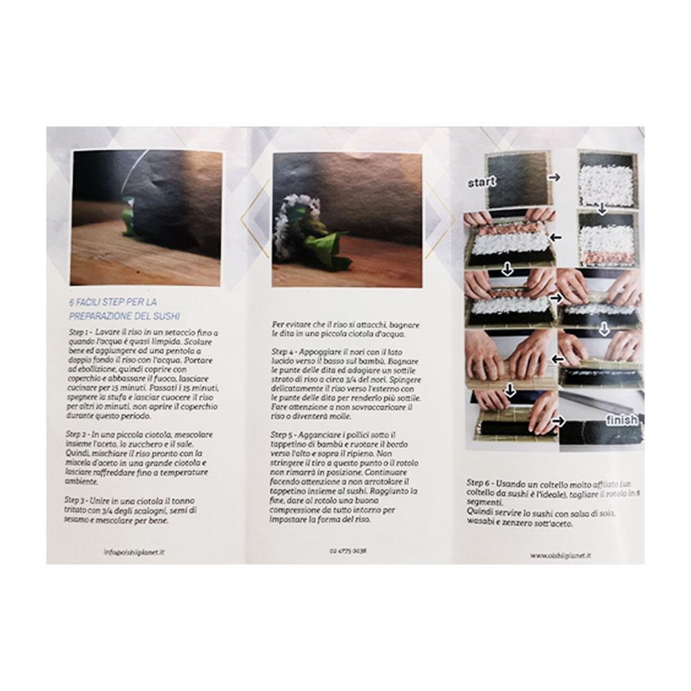 SET sushi per 2 persone, con foglio illustrativo