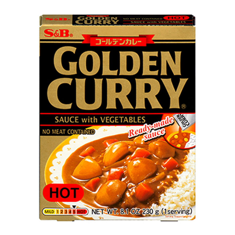 Golden Curry Mix piccante con verdure - 230g - Oishii Planet