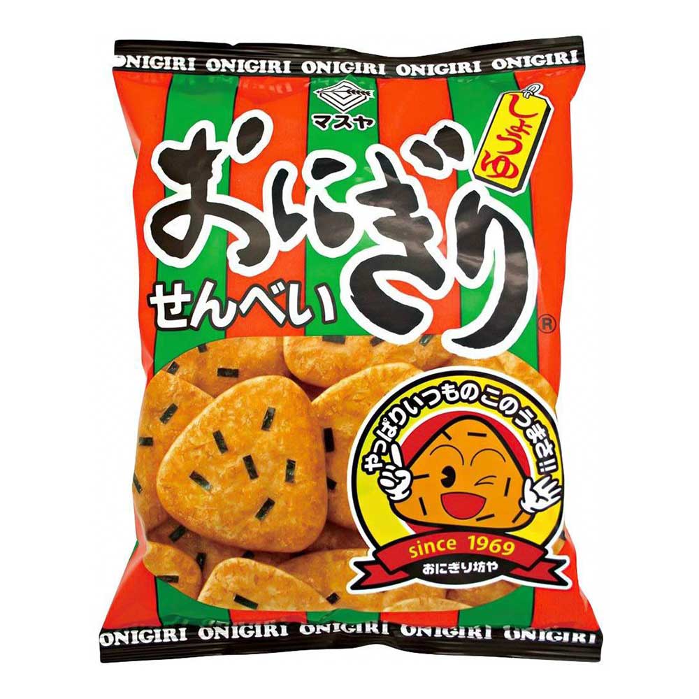 Cracker di Riso Onigiri Senbei - 92g