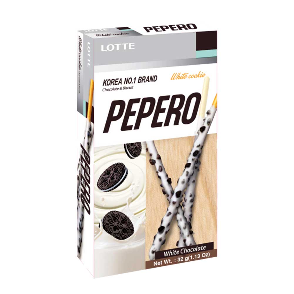 Lotte Pepero White Cookie (Halal) - 32g