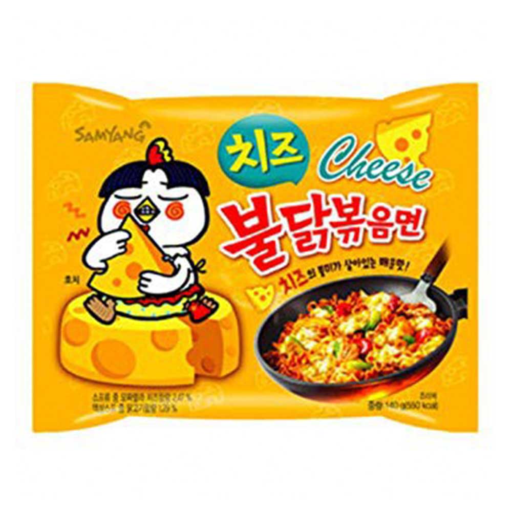 Samyang ramen al pollo piccante con formaggio - Oishii Planet