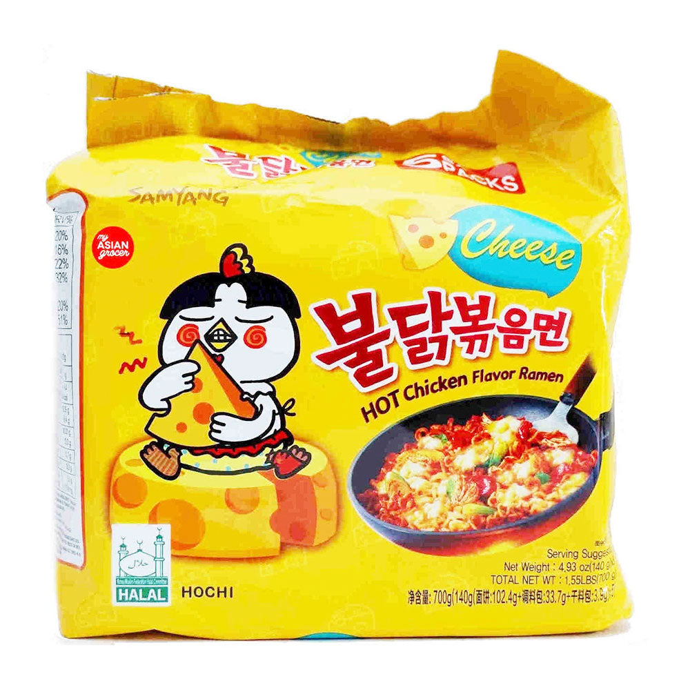 Samyang ramen al pollo piccante con formaggio - Oishii Planet