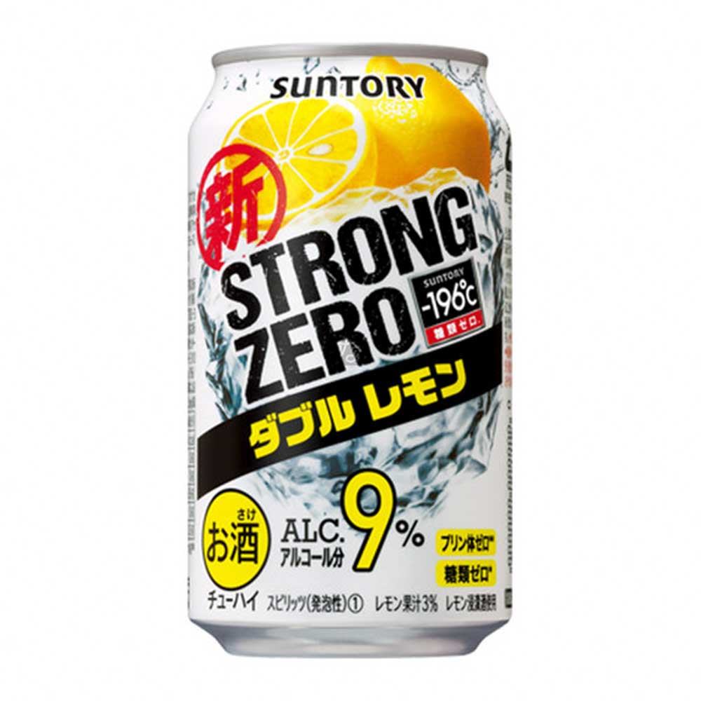 Suntory Strong Zero Doppio Limone 9% - 350ml