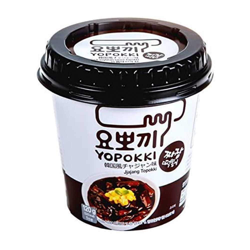 Yopokki Tteokbokki Cup con Salsa Jjajang - 120g