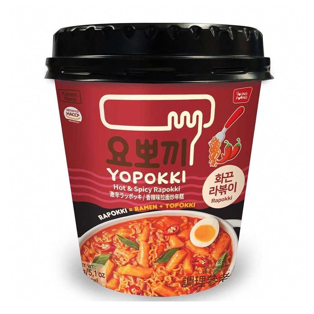 Yopokki Rapokki Cup con Salsa Piccante - 145g
