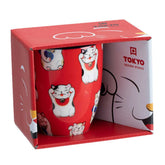 Tokyo Design Studio Tasse Chat Porte-Bonheur Coffret Cadeau