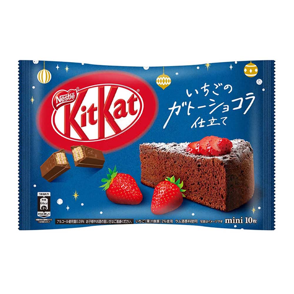 Kit Kat alla Fragola Cioccolato Gateau - 116g