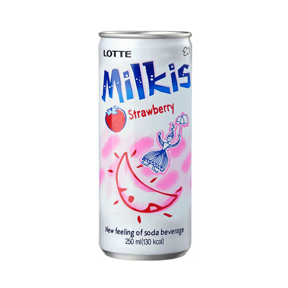 Lotte Milkis Bevanda Latte e Fragola - 250ml