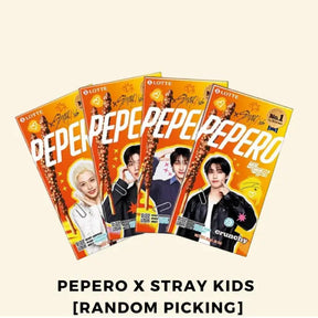 Lotte Pepero Crunchy Stray Kids - 39g