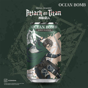 Ocean Bomb Attack On Titan Levi Gusto Miele - 330ml