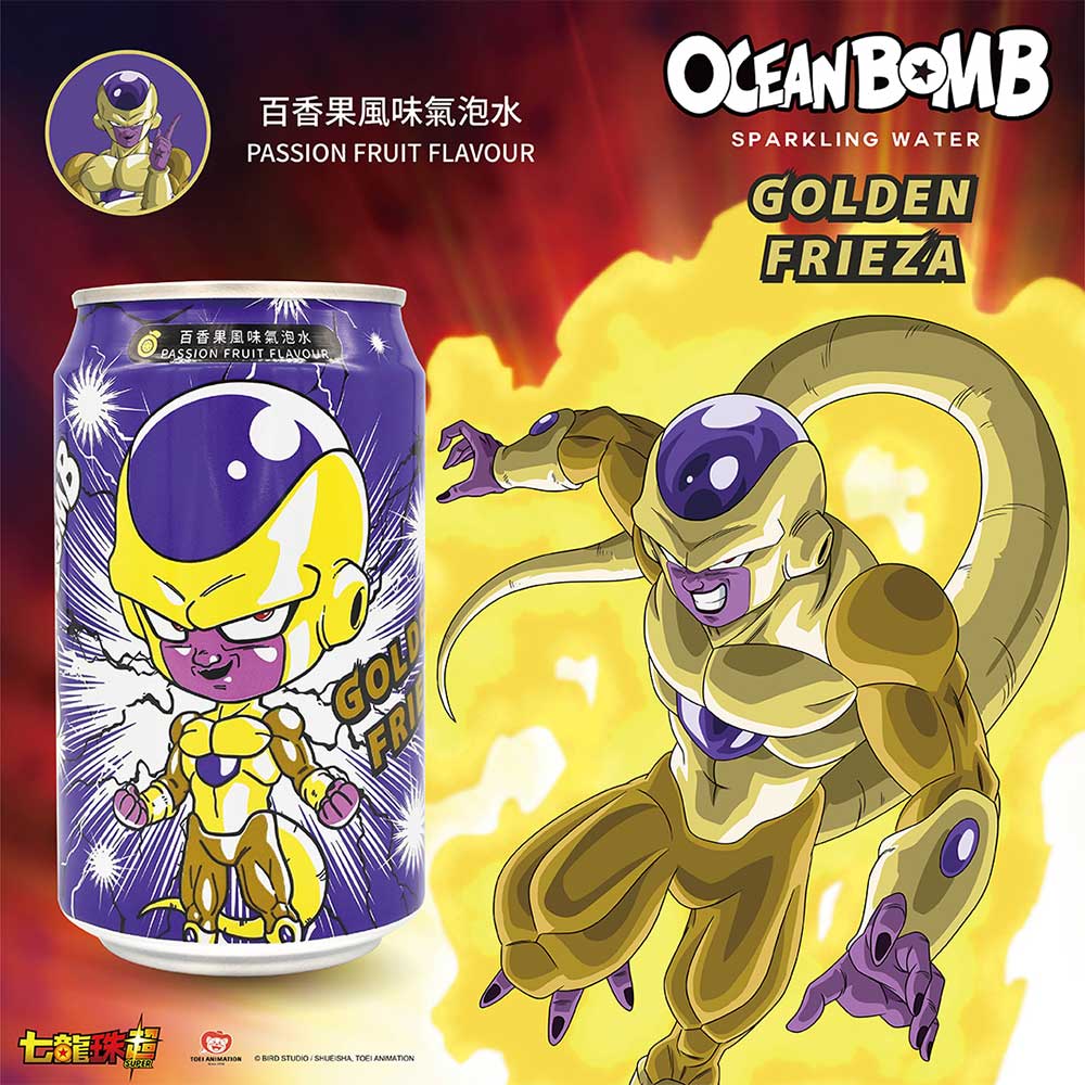 Ocean Bomb Dragon Ball Golden Frieza - 330ml
