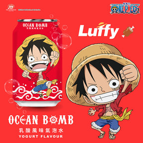 Ocean Bomb One Piece Luffy Gusto Yogurt - 330ml