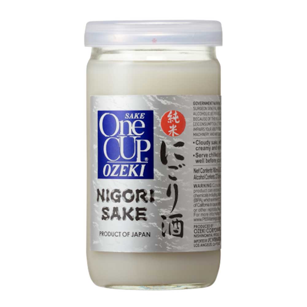 Ozeki One Cup Junmai Nigori Sake - 180ml