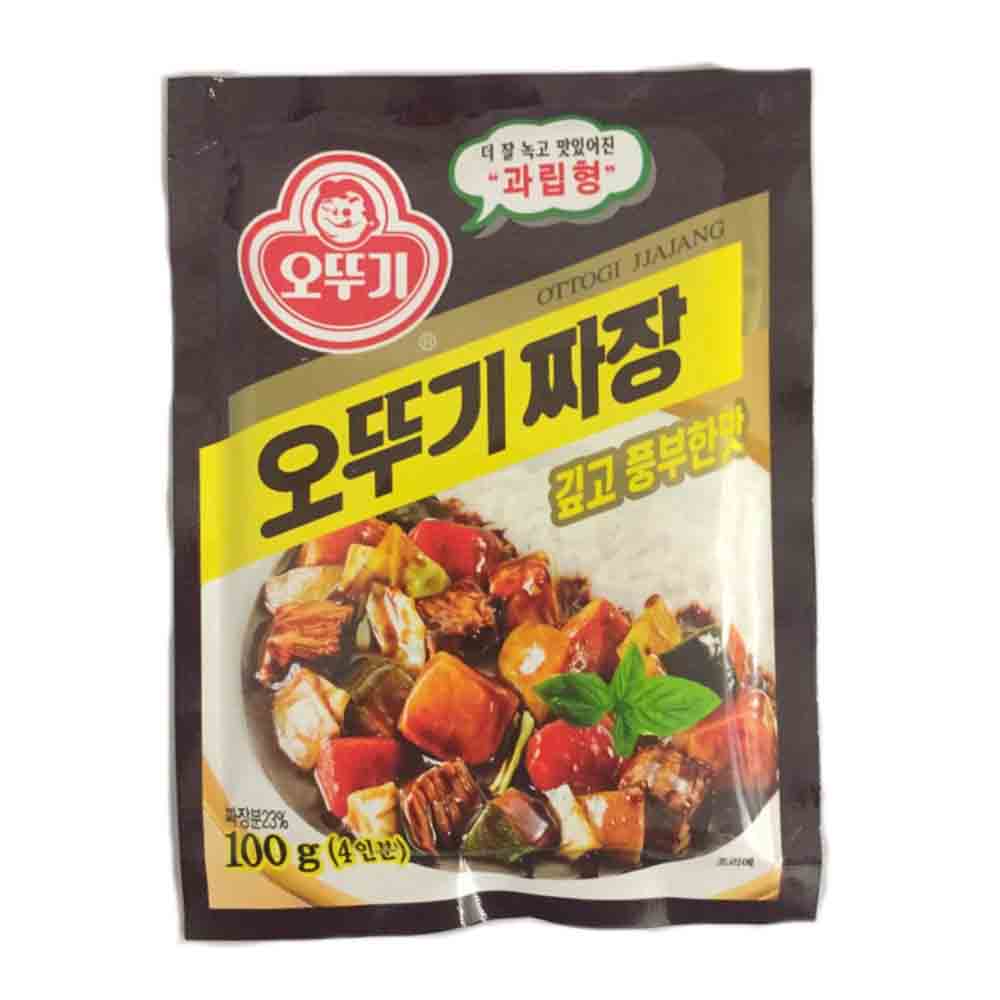 Ottogi Polvere di Fagioli Neri Jjajang - 100g