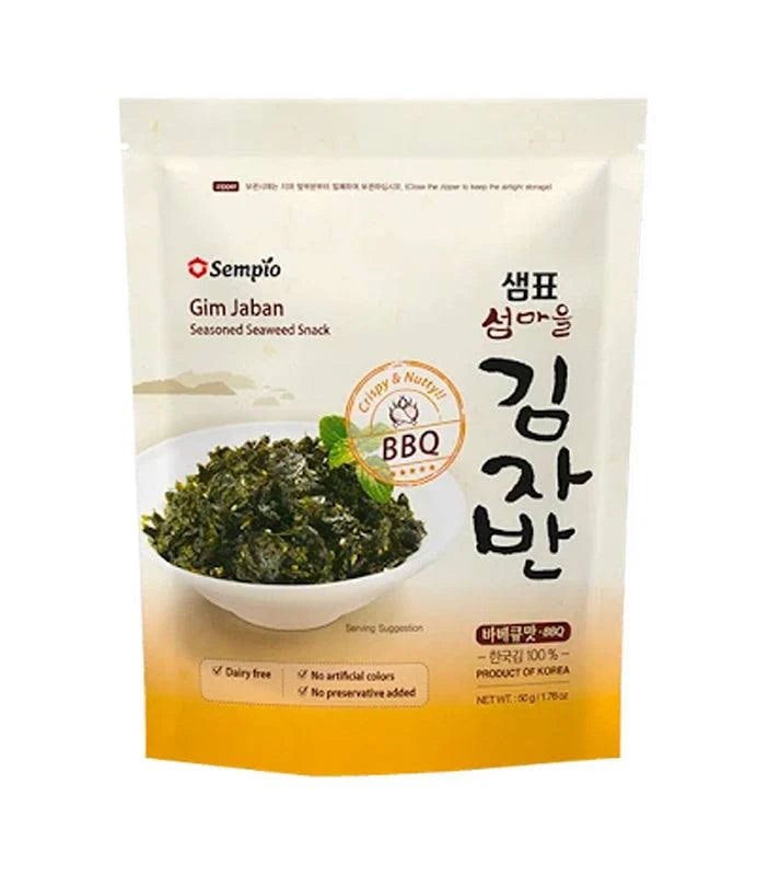 Sempio Snack Alghe Gim Jaban BBQ - 50g