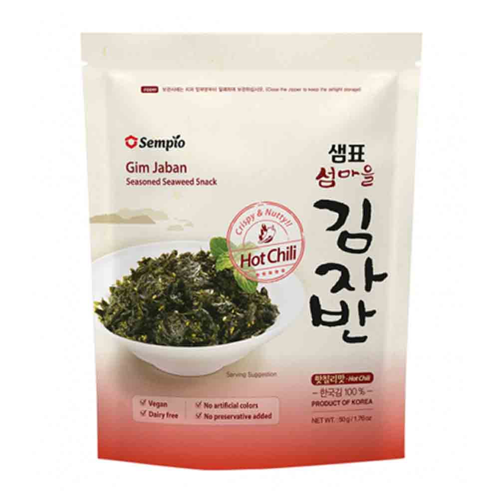 Sempio Snack Alghe Gim Jaban Piccante - 50g