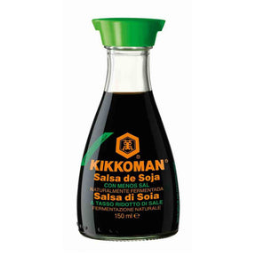 Kikkoman Salsa di soia meno sale 150 ml