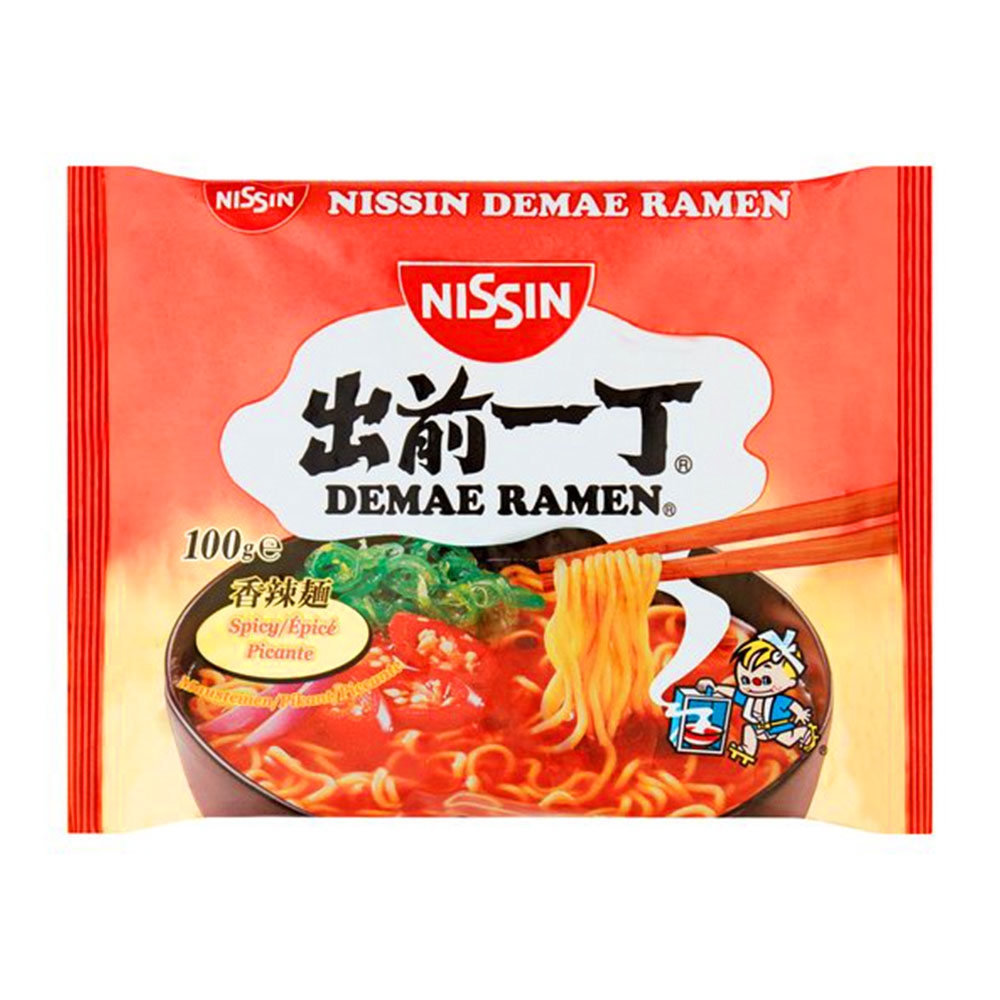 Nissin noodles instantaneo piccante - 100g - Oishii Planet