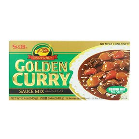 Golden Curry Mix medio piccante - Oishii Planet