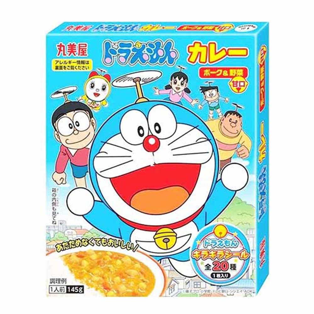 Curry Maiale e Verdure Doraemon - 145g