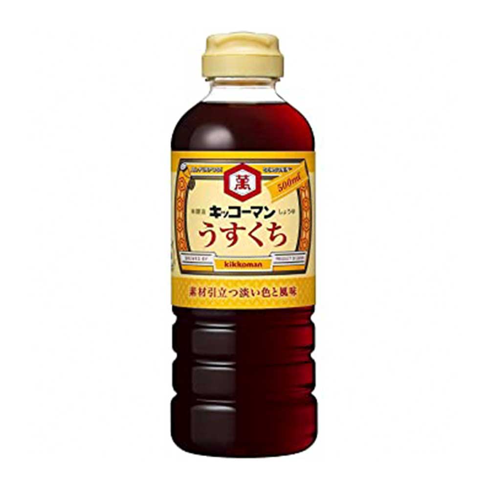 Kikkoman Usukuchi Salsa di soia chiara - 500 ml