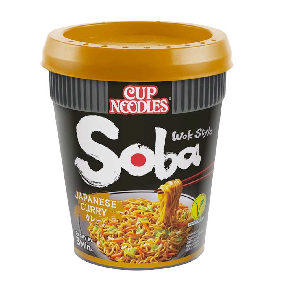 Nissin Soba Cup Curry Giapponese - 90g
