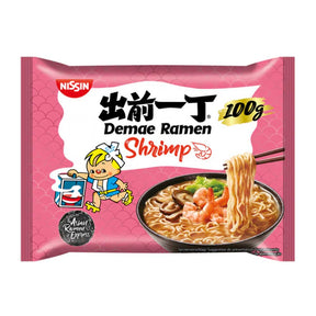Nissin noodles instantaneo ai gamberi - 100g - Oishii Planet