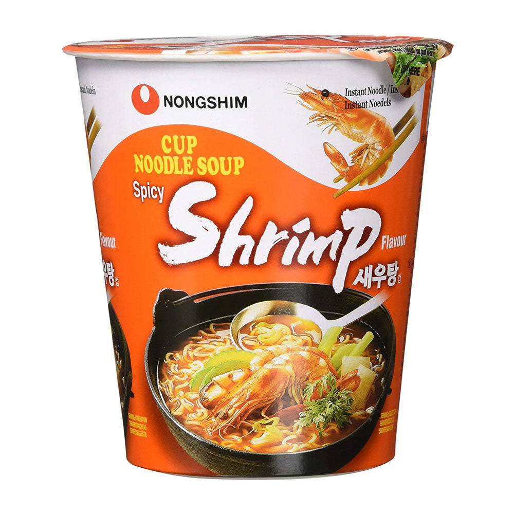 Nongshim cup noodles ai gamberi - Oishii Planet