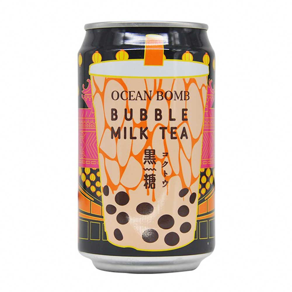 Ocean Bomb Bubble Milk Tea al Zucchero di Canna - 315ml