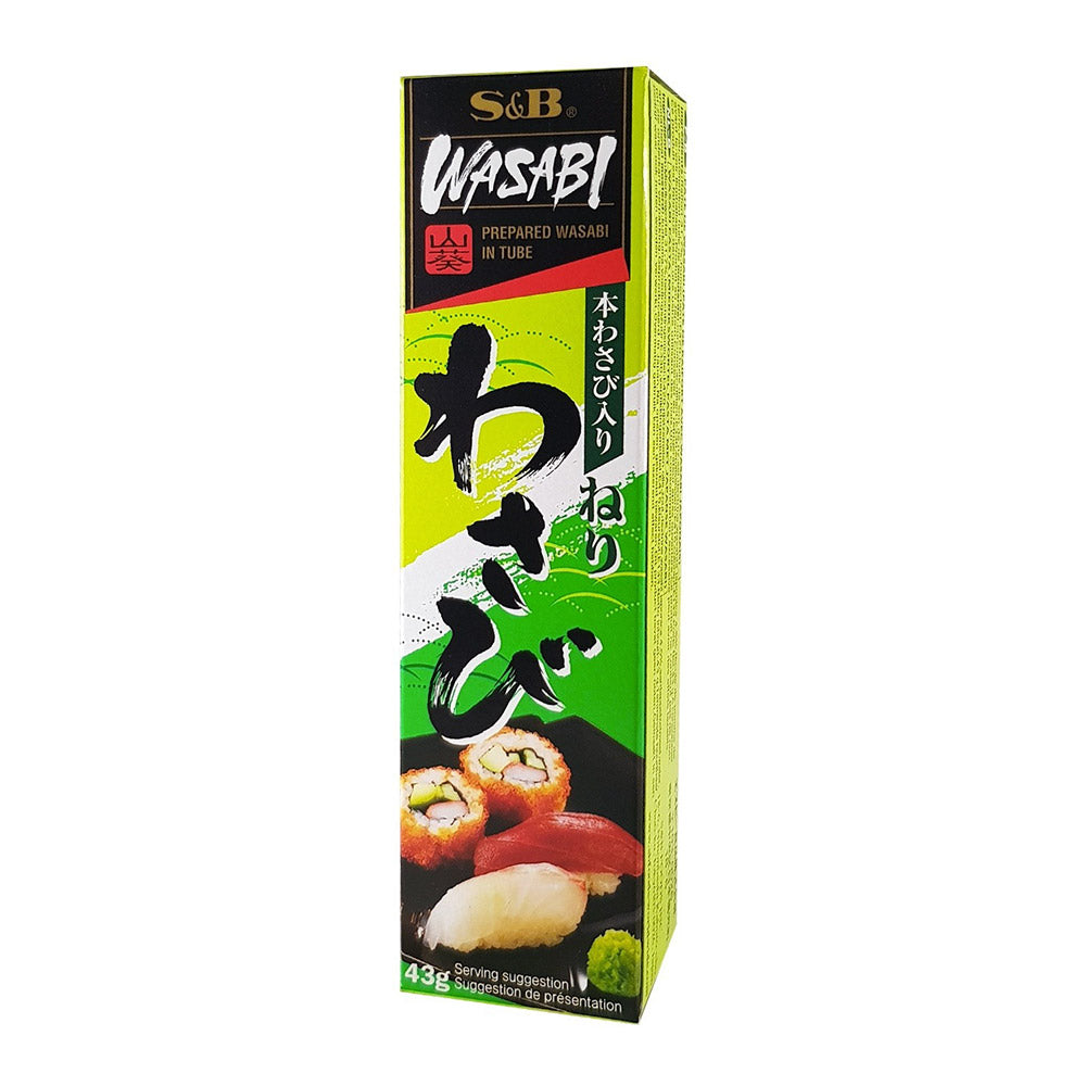 S&B Wasabi in tubetto - 43g - Oishii Planet