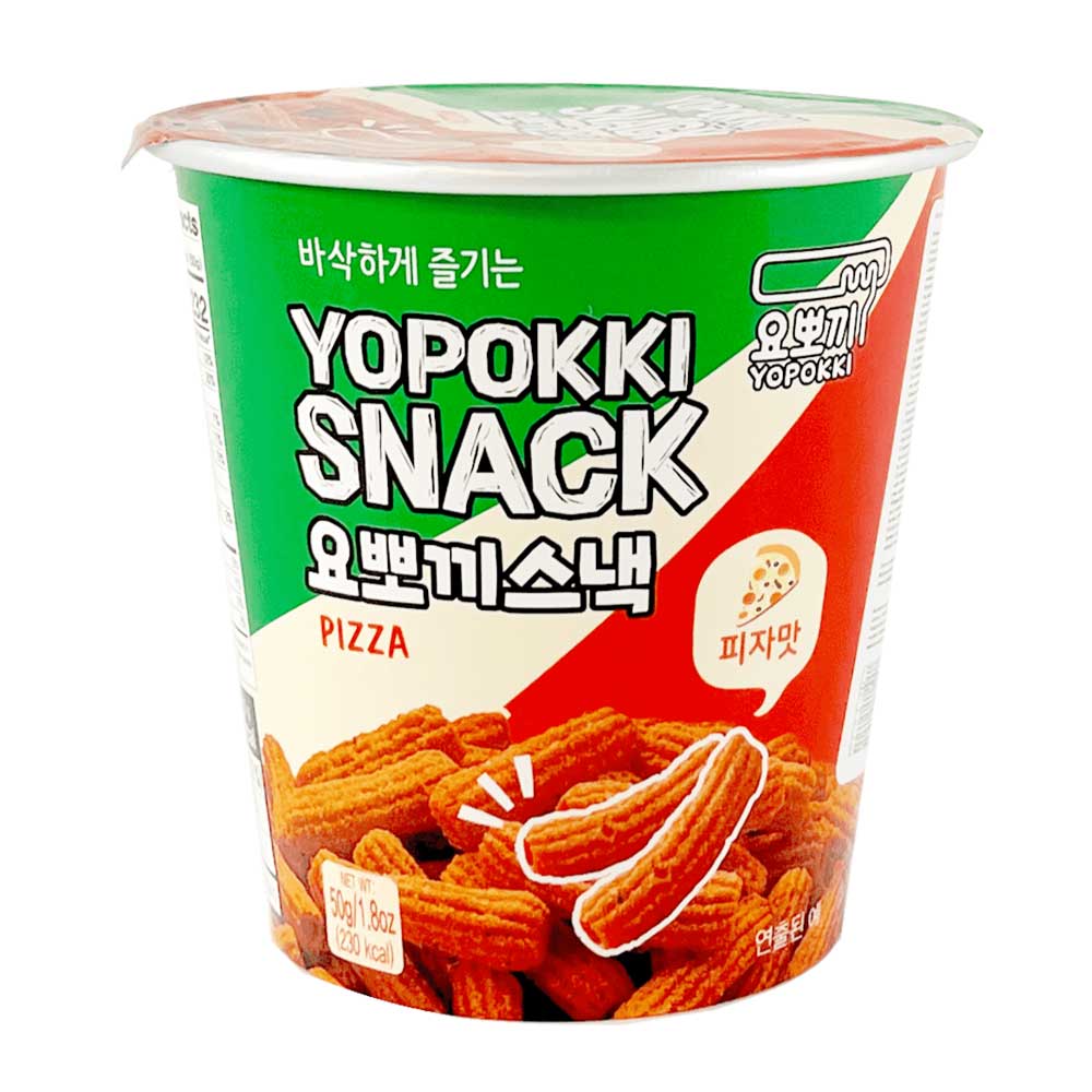 Yopokki Snack Coreano gusto Pizza - 50g